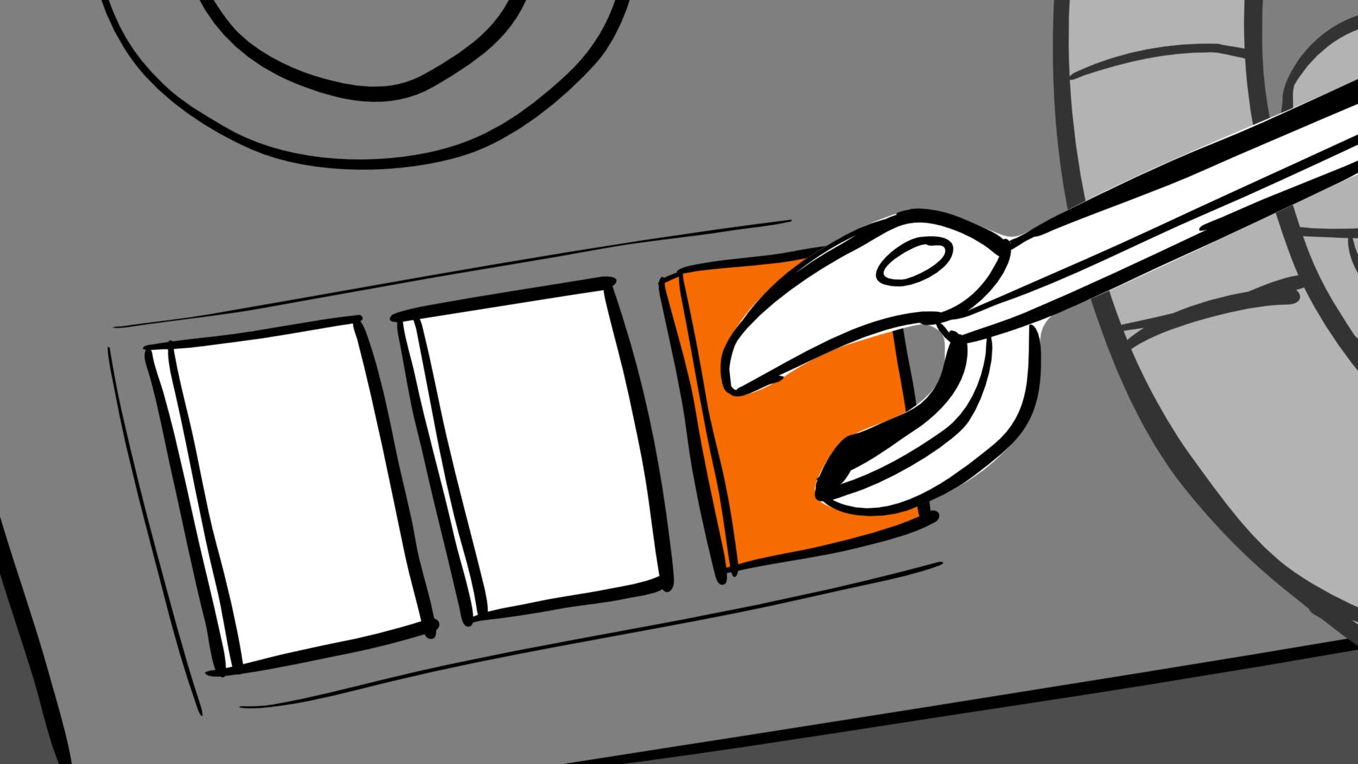 Fun with Nubs — Ep. 108, lámina 054, storyboard by Melissa Ballesteros
